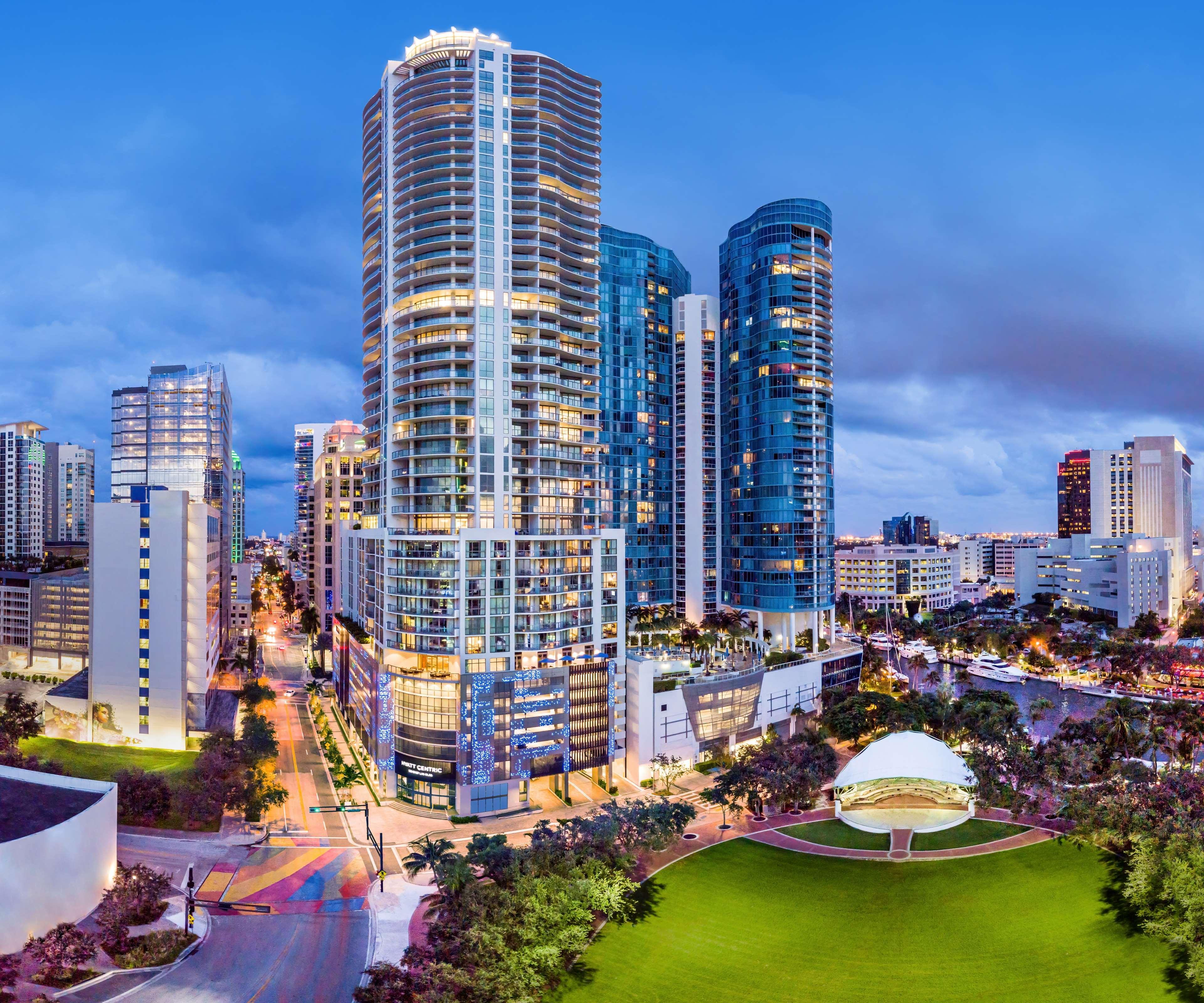 Hyatt Centric Las Olas Fort Lauderdale Exterior foto